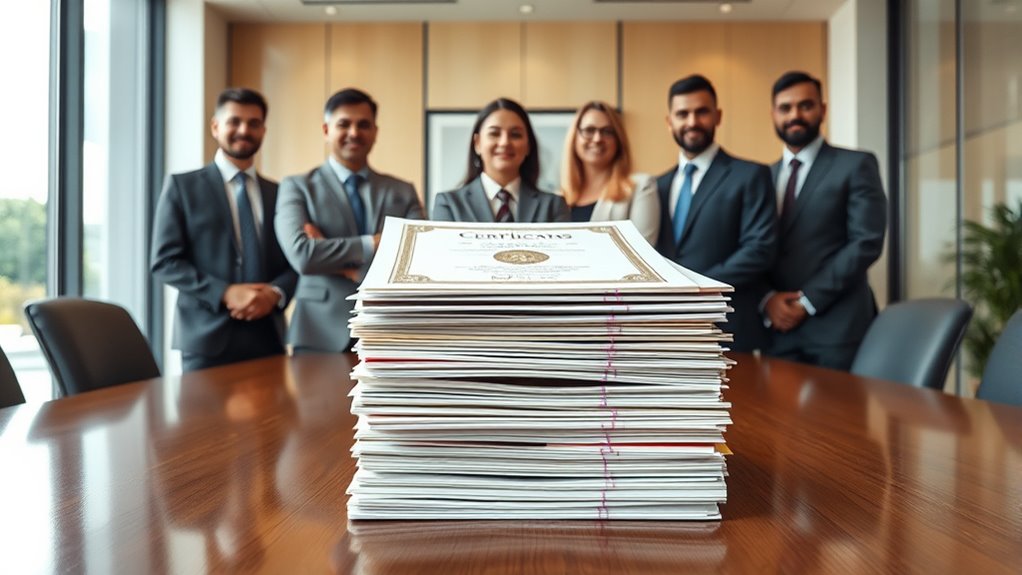 showcase leadership credentials effectively