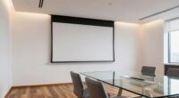 automatic conference room screen