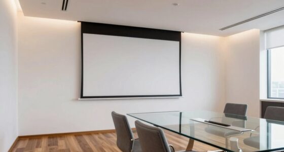 automatic conference room screen