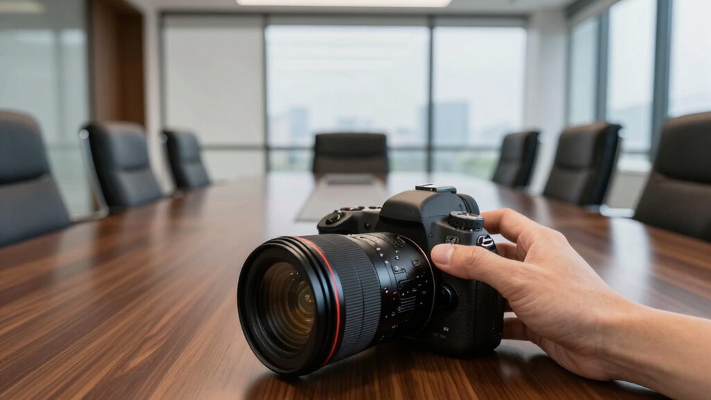 balanced boardroom camera selection