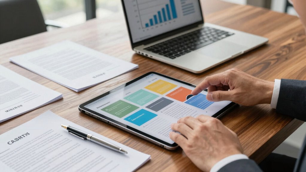 balanced contract risk presentation