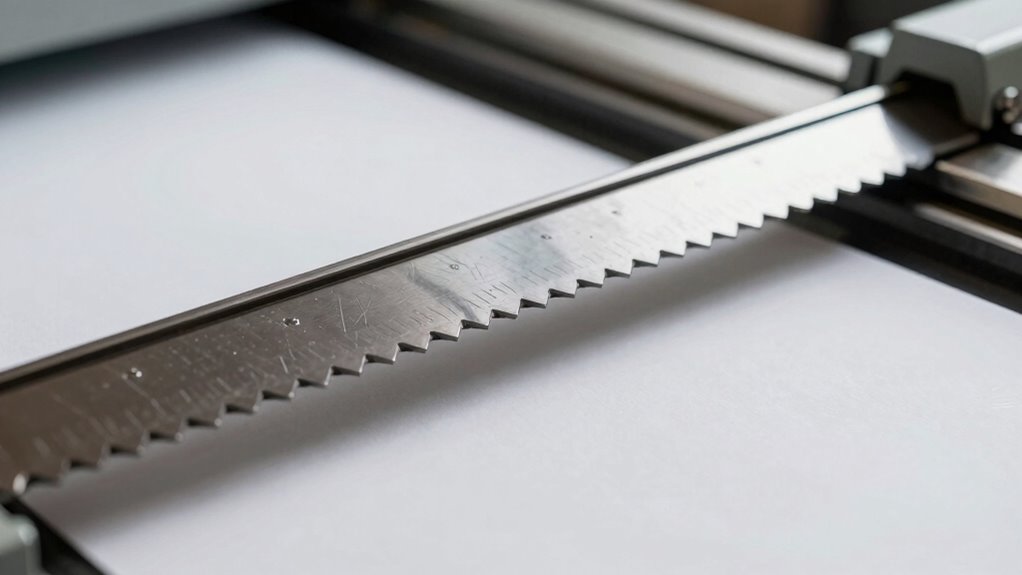 blade alignment ensures precise cuts