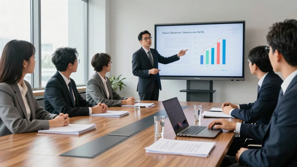 clarify board observer rights