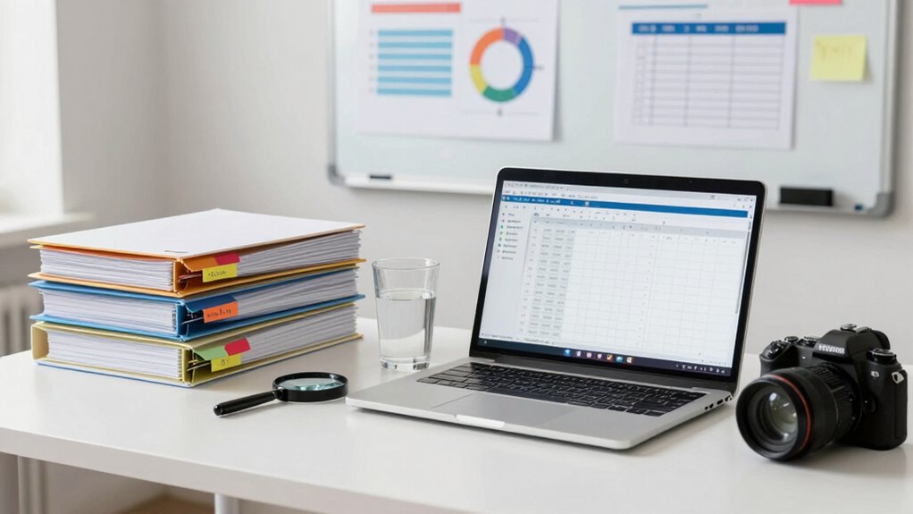 clear organized audit records