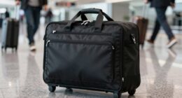 convenient rolling laptop bag