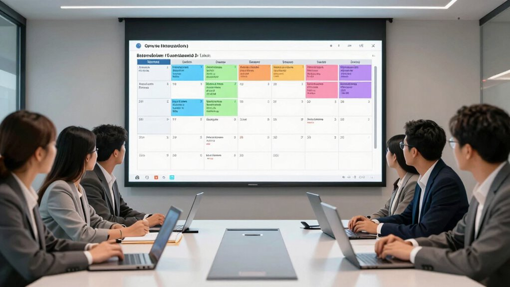 create a team compliance schedule