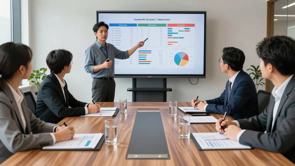 detailed financial supporting schedules