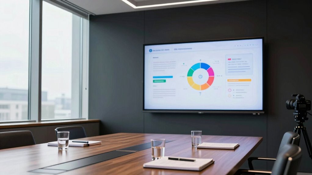 effective presentation screen choices