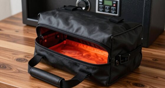 enhanced fire resistant storage
