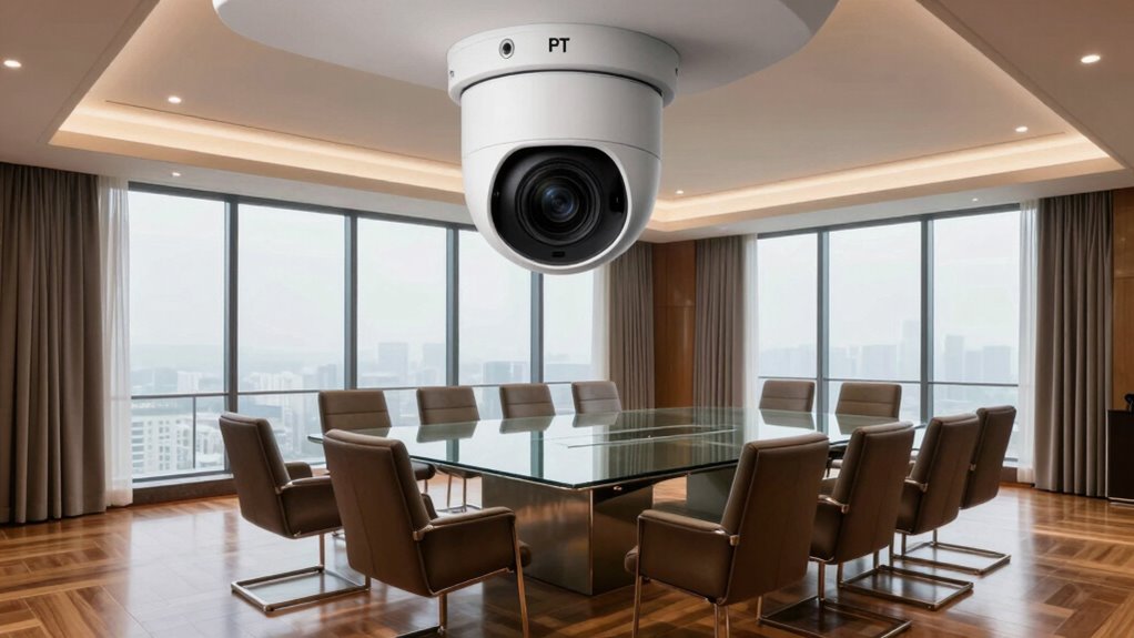 enhanced large room video quality