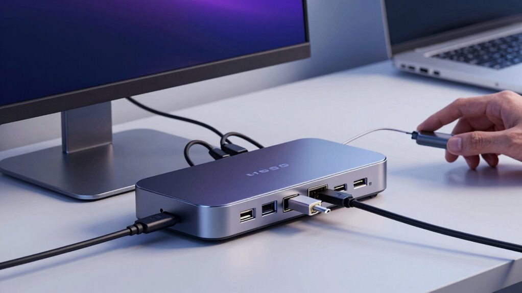 essential docking station tip