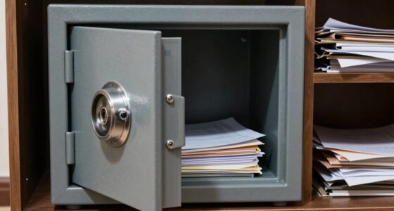 inadequate safe box size