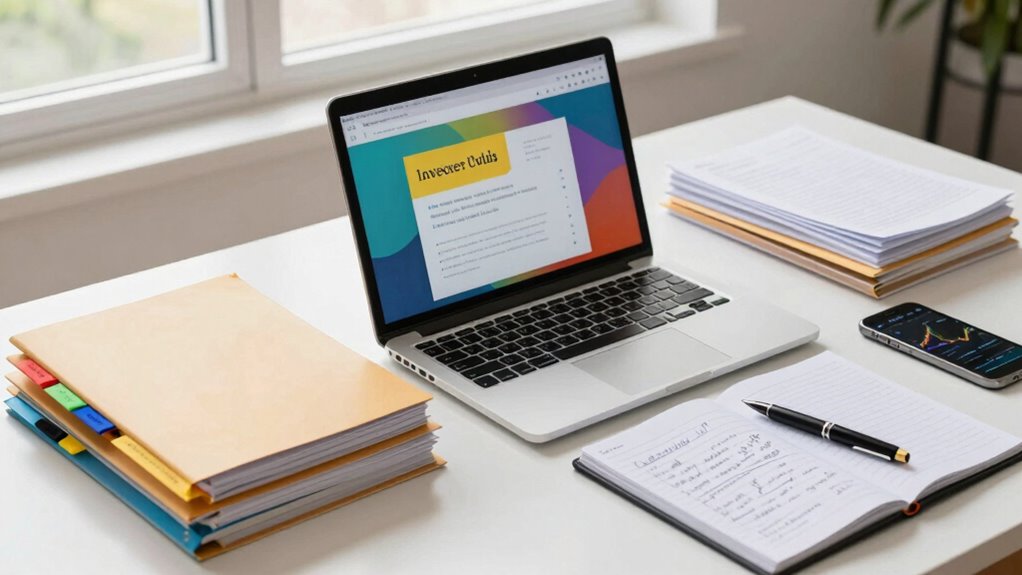 investor materials preparation checklist