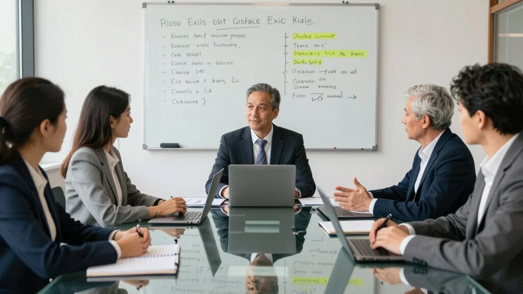 key elements of exit conversation
