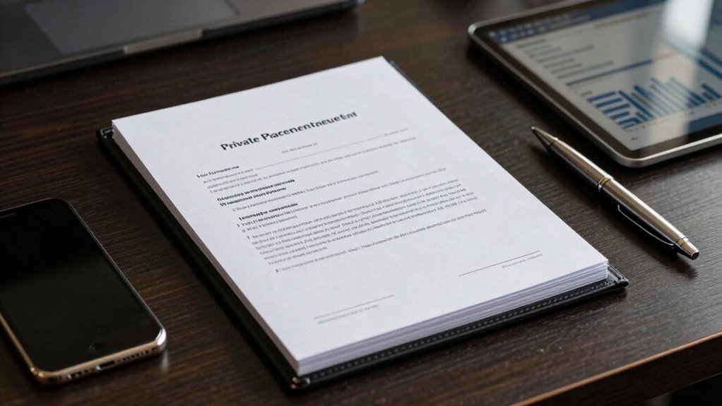 key features of private placements