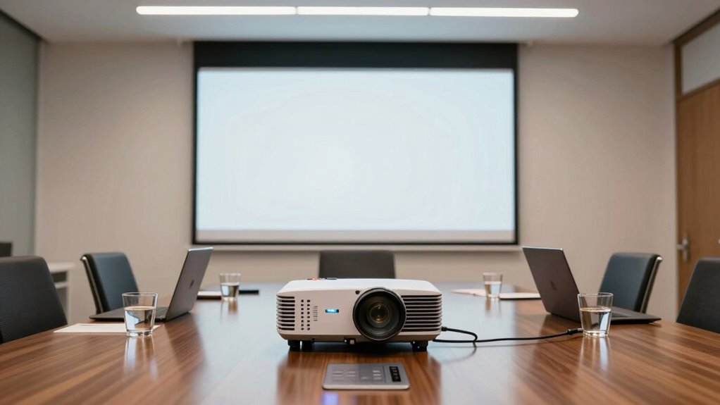modern conference room projectors