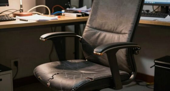 poor ergonomic office chair