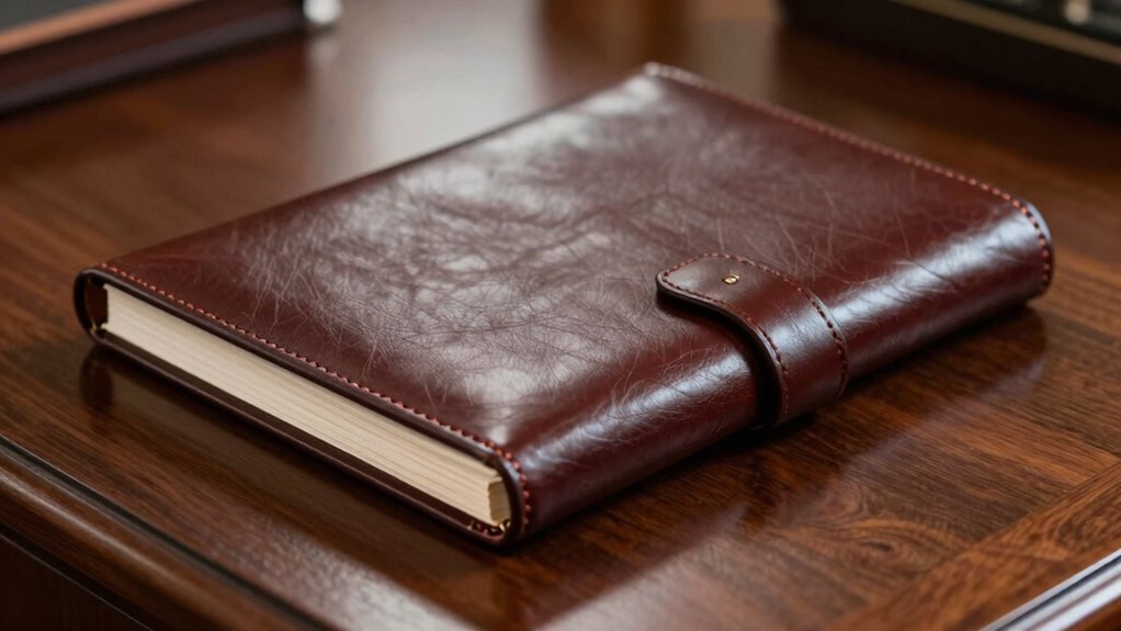 premium report binding finish