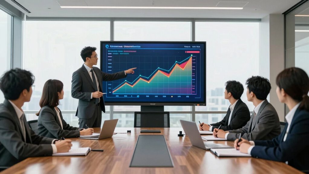 presenting customer churn credibility