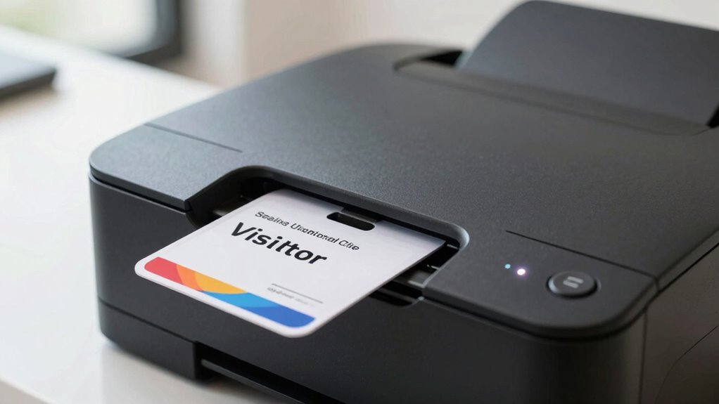 secure customizable badge printing