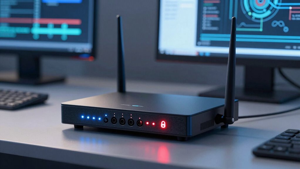 secure office traffic routing