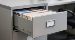 selective filing cabinet use
