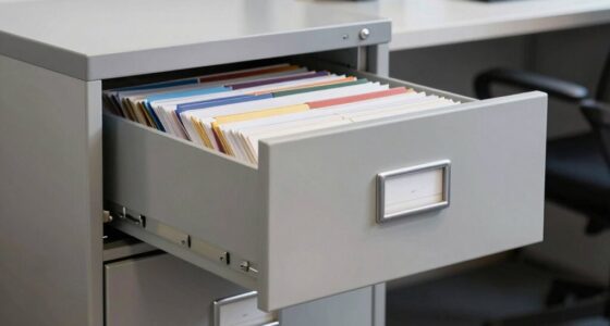 selective filing cabinet use