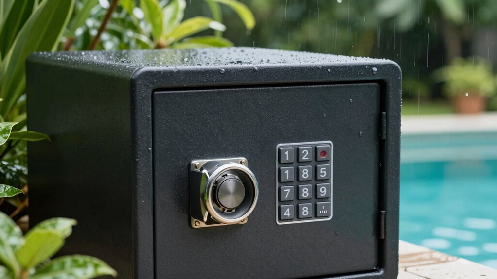 waterproof fire resistant security
