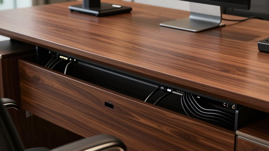 wireless ergonomic workspace organization