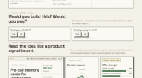 Relationship-Centric Sales: The Role Of Pre-Call Memory Cards
