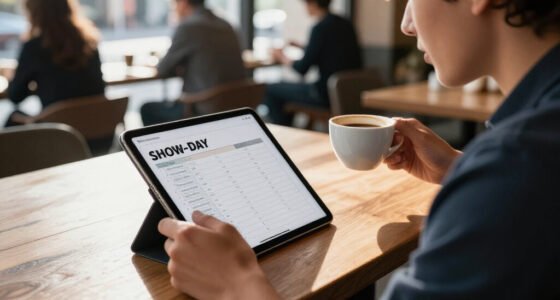 Performers’ Micro SaaS Solutions: One-Page Show-Day Sheets